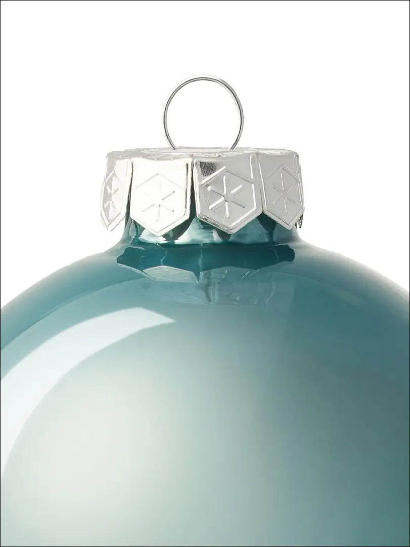 Kalėdinių burbulų komplektas (6vnt) DI4914 - €5 Save 50% __label:Pristatymas 1-2 d.d., color-melyna, kaledos,