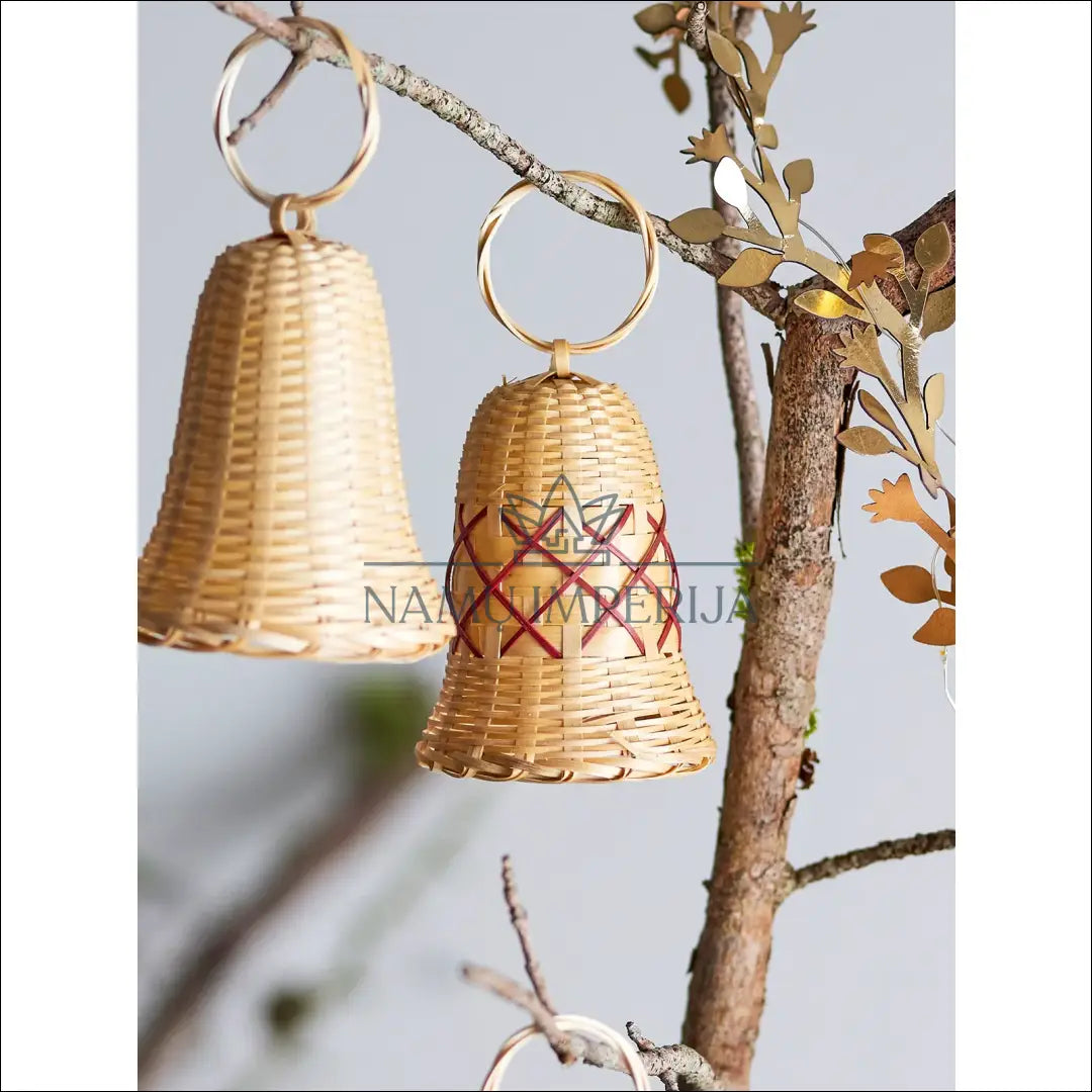 Kalėdinių papuošimų komplektas (3vnt) DI7455 - €10 Save 50% __label:Pristatymas 1-2 d.d., color-ruda, color-smelio,