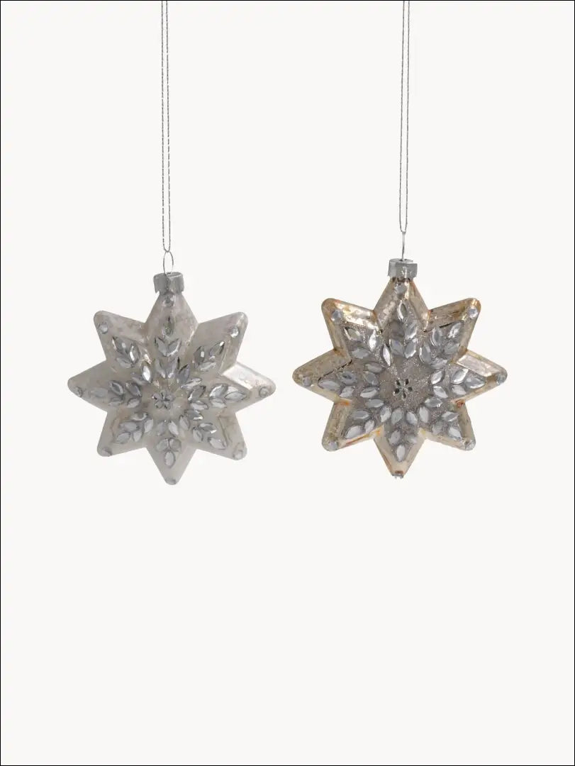 Kalėdinių žaisliukų komplektas (2vnt) DI4907 - €7 Save 50% __label:Pristatymas 1-2 d.d., color-auksine,