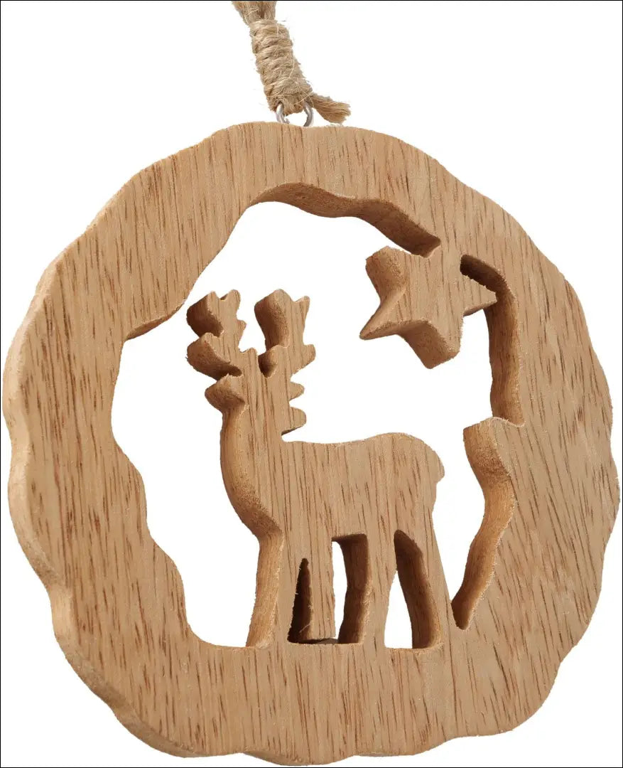 Kalėdinių žaisliukų komplektas (3vnt) DI4860 - €9.50 Save 60% __label:Pristatymas 1-2 d.d., color-balta, color-ruda,