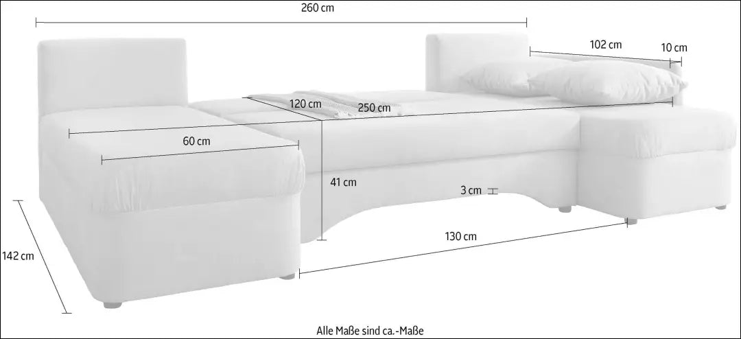 Kampas su miegama funkcija MI883 - €495 Save 50% __label:Pristatymas 1-2 d.d., color-pilka, kampai,