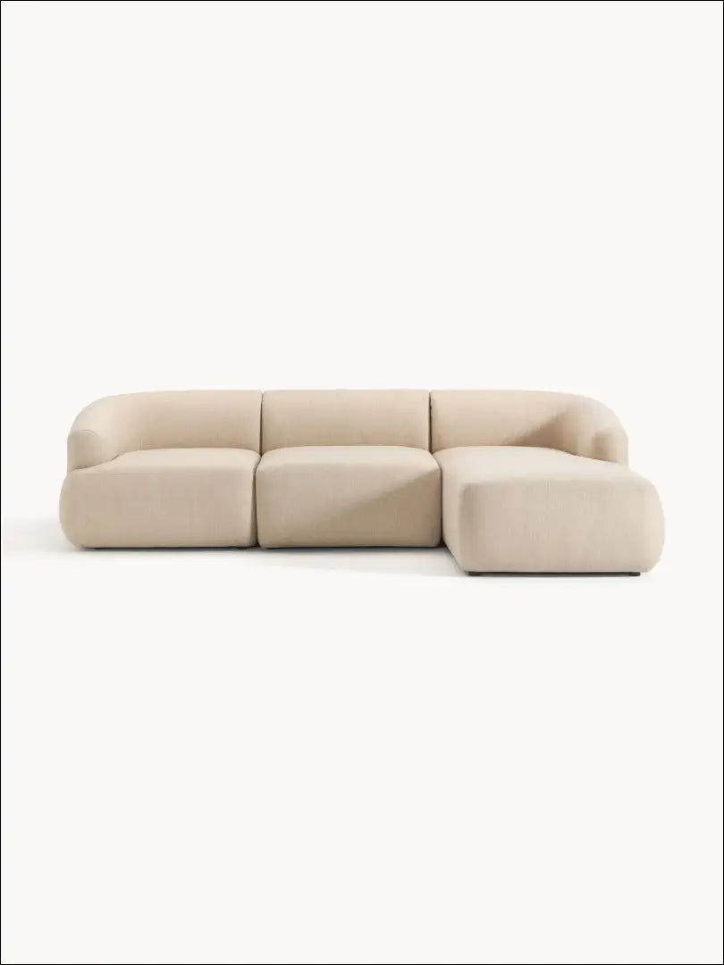 Kampinė modulinė sofa MI775 - €1,300 Save 50% __label:Pristatymas 1-2 d.d., color-smelio, kampai, material-gobelenas,
