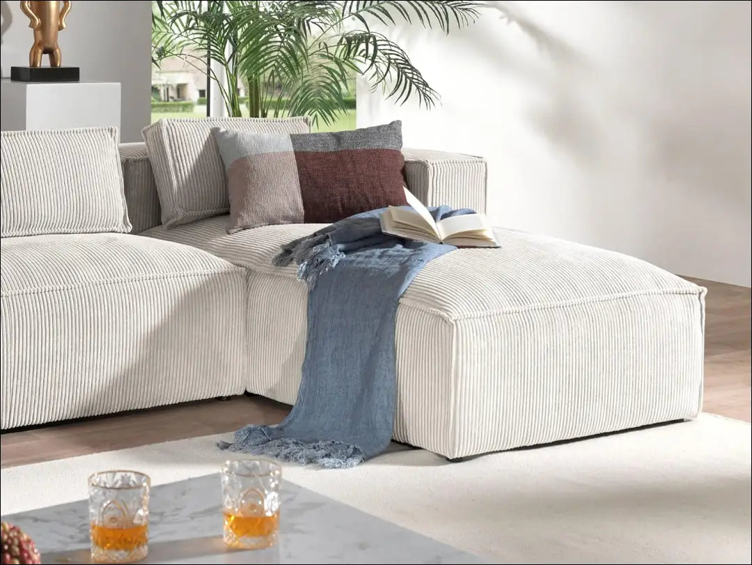 Kampinė sofa MI773 - €552 Save 60% __label:Pristatymas 1-2 d.d., color-smelio, kampai, material-poliesteris, minksti