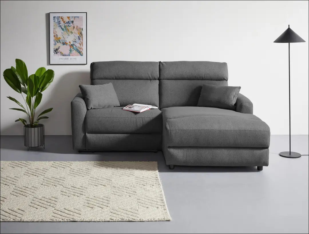 Elektra valdoma kampinė sofa MI912 - €650 Save 50% __label:Pristatymas 1-2 d.d., color-pilka, kampai,