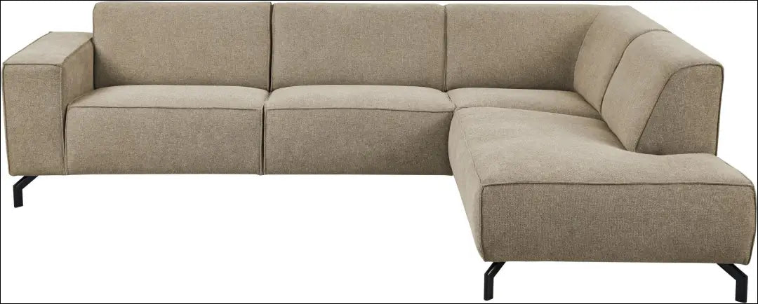 Kampinė sofa MI917 - €600 Save 65% __label:Pristatymas 1-2 d.d., color-ruda, color-smelio, material-gobelenas, over-200