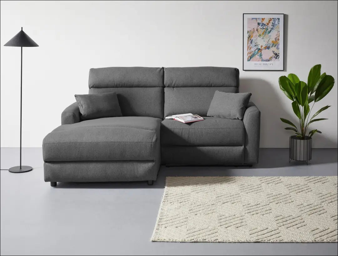Kampinė sofa MI923 - €495 Save 50% __label:Pristatymas 1-2 d.d., color-pilka, material-poliesteris, minksti, over-200