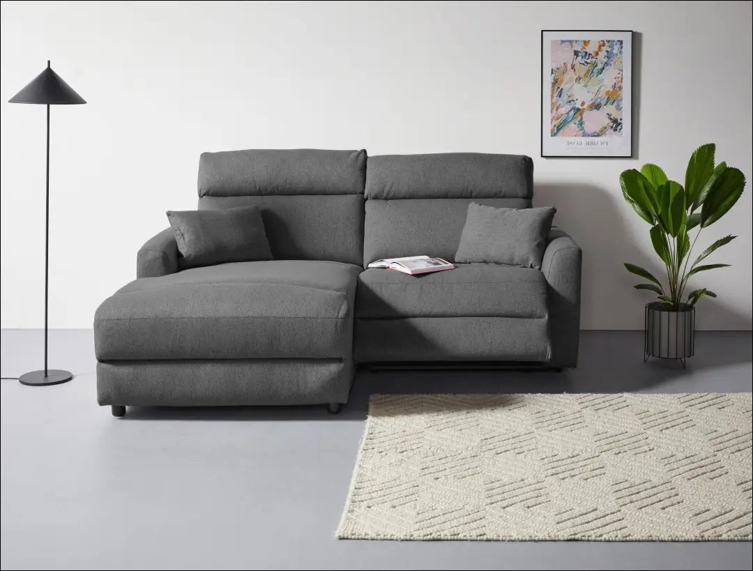 Kampinė sofa MI923 - €495 Save 50% __label:Pristatymas 1-2 d.d., color-pilka, material-poliesteris, minksti, over-200
