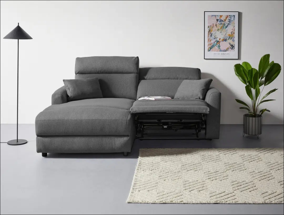 Kampinė sofa MI923 - €495 Save 50% __label:Pristatymas 1-2 d.d., color-pilka, material-poliesteris, minksti, over-200