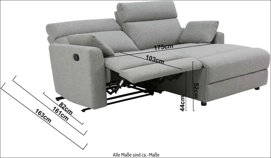 Kampinė sofa MI923 - €495 Save 50% __label:Pristatymas 1-2 d.d., color-pilka, material-poliesteris, minksti, over-200