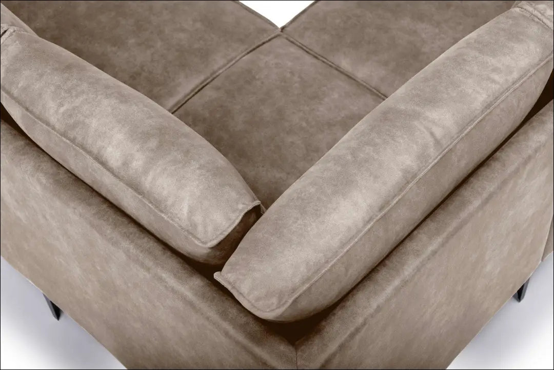 Kampinė sofa MI931 - €900 Save 55% __label:Pristatymas 1-2 d.d., color-ruda, color-Taupe, material-poliesteris,