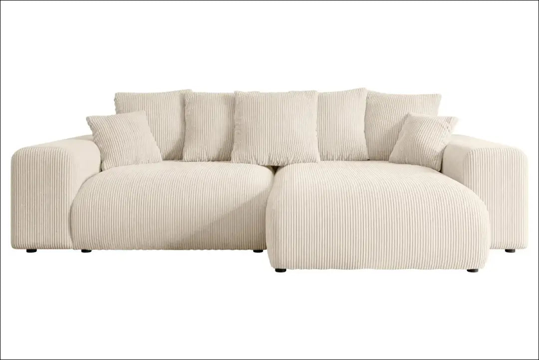 Kampinė sofa su miegama dalimi MI969 - €490 Save 50% __label:Pristatymas 1-2 d.d., color-smelio, kampai,