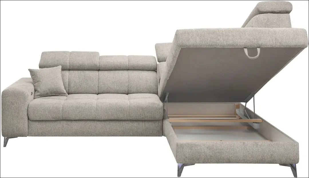 Kampinė sofa su miegama funkcija MI914 - €1,150 Save 50% __label:Pristatymas 1-2 d.d., color-smelio, kampai,