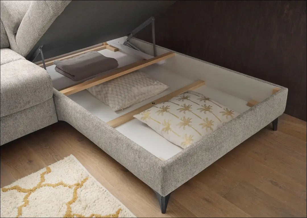 Kampinė sofa su miegama funkcija MI914 - €1,150 Save 50% __label:Pristatymas 1-2 d.d., color-smelio, kampai,