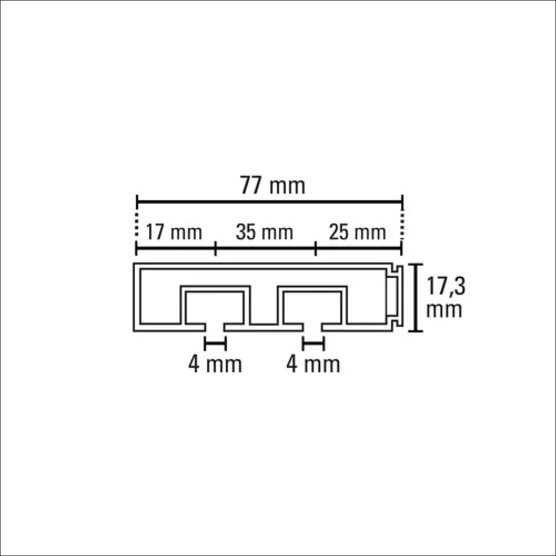 Karnizas KI485 - €15 Save 65% __label:Pristatymas 1-2 d.d., color-balta, material-plastikas, tekstile, under-25 Iki €25
