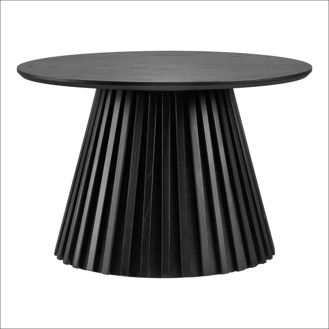 Kavos staliukas ąžuolo fanera juodas ø70x45 cm RD353 - €407 Save 15% Coffee tables, Juoda, nordic, over-200, uzsakomi