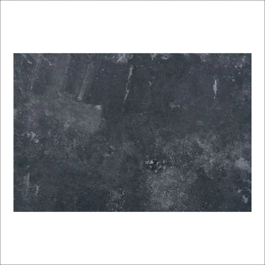 Kavos staliukas melaminas tamsaus akmens imitacija juodo metalo pagrindas 70x70x75 cm RD451 - €211 Save 15%
