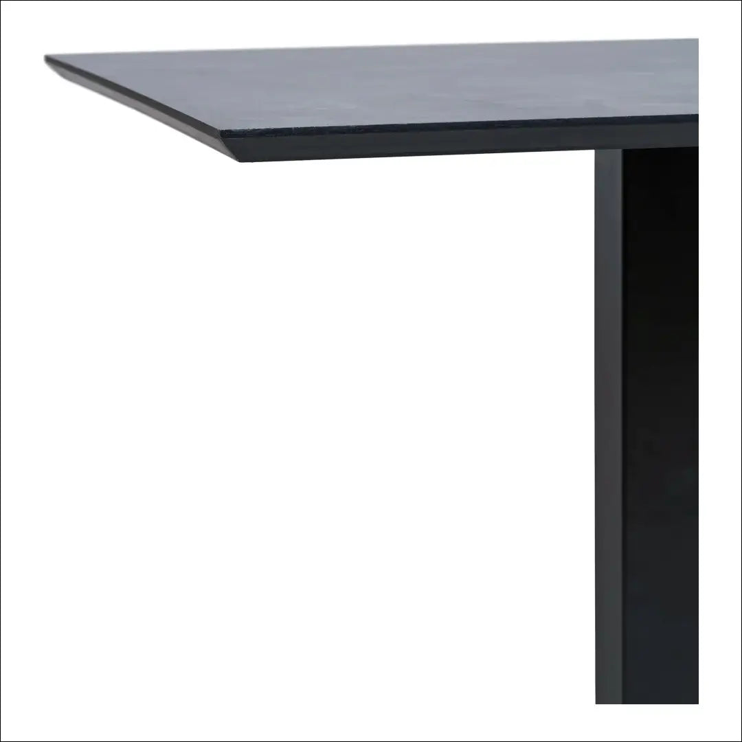 Kavos staliukas melaminas tamsaus akmens imitacija juodo metalo pagrindas 70x70x75 cm RD451 - €211 Save 15%