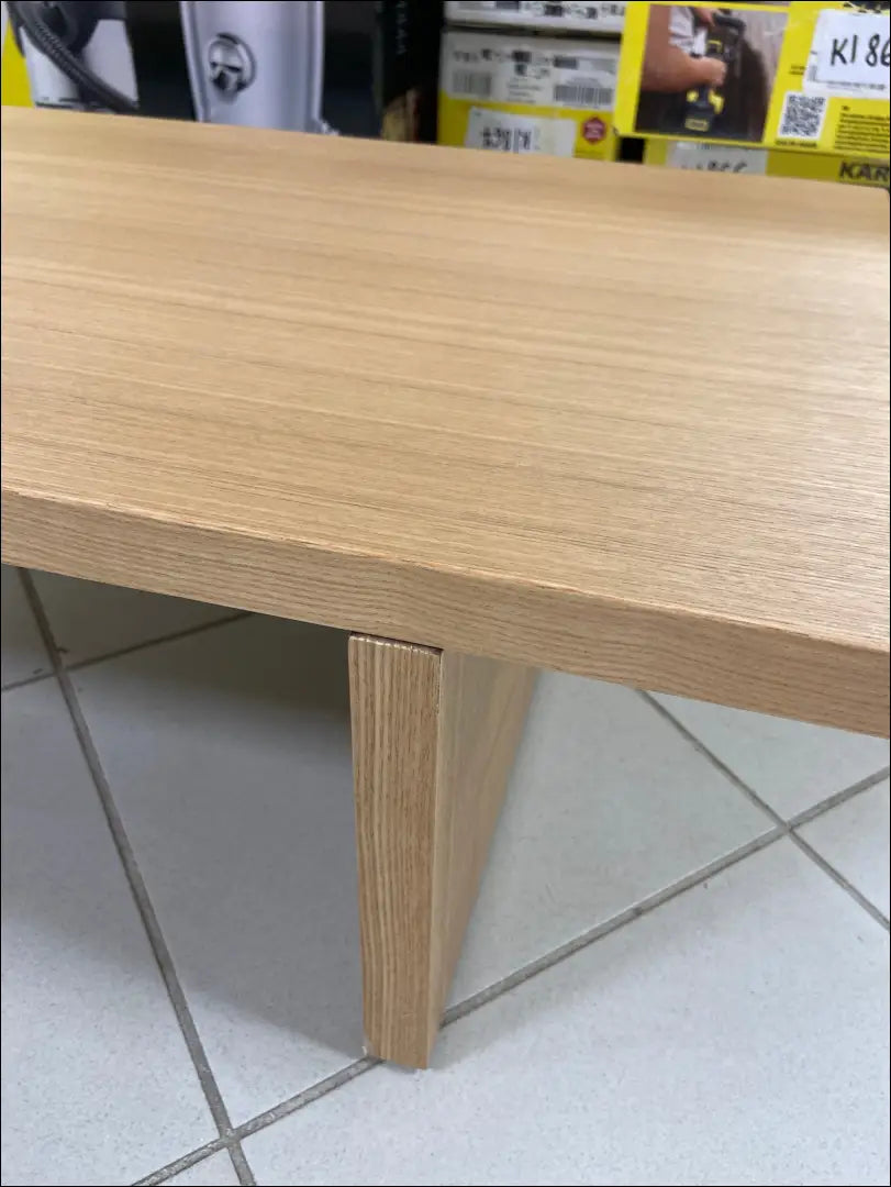 Kavos staliukas SI1236 - €120 Save 60% 100-200, color-ruda, material-medzio-masyvas, pazeistas, pazeisti Ruda / MDF