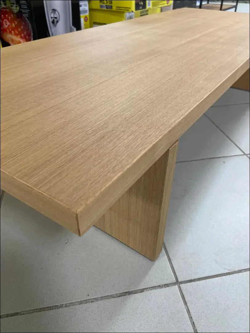 Kavos staliukas SI1236 - €120 Save 60% 100-200, color-ruda, material-medzio-masyvas, pazeistas, pazeisti Ruda / MDF