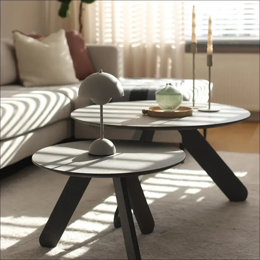 Kavos staliukas SI1244 - €140 Save 60% 100-200, __label:Pristatymas 1-2 d.d., color-pilka, kavos-staliukai,