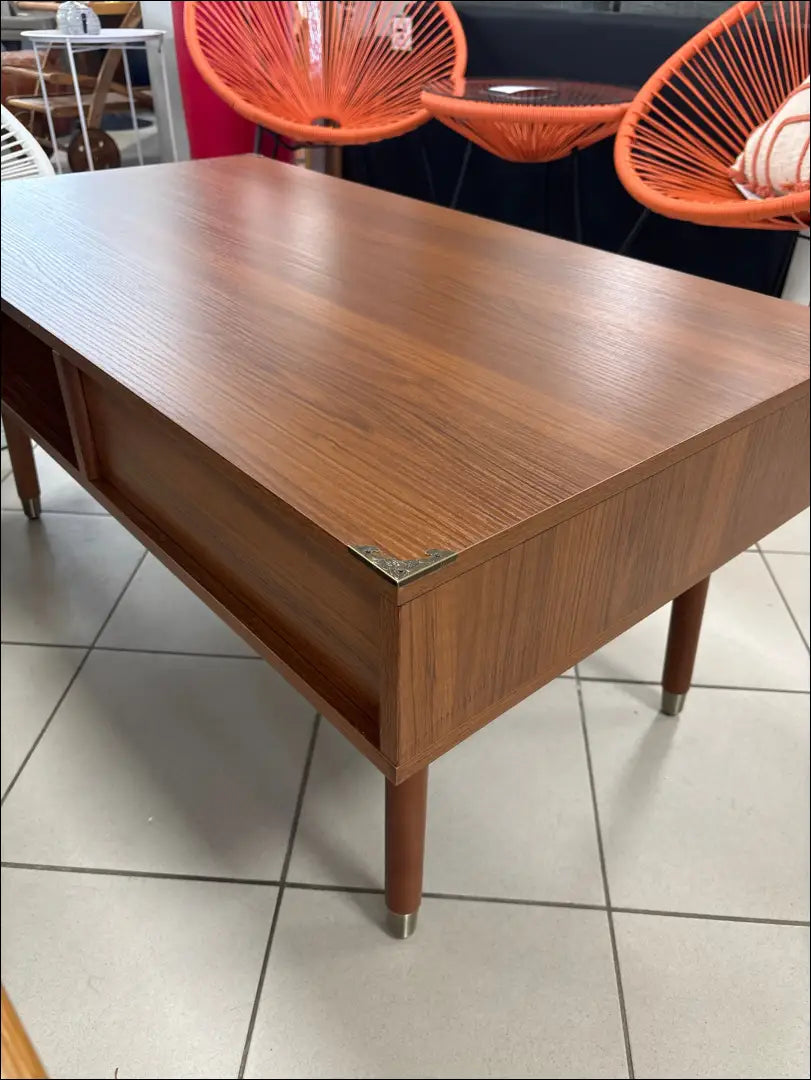 Kavos staliukas SI1599 - €100 Save 55% 100-200, __label:Pristatymas 1-2 d.d., color-ruda, kavos-staliukai, material-mdf