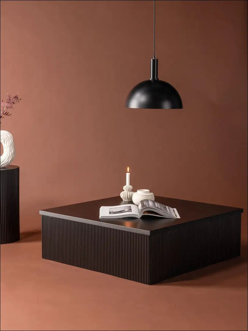 Kavos staliukas SI1784 - €199 Save 55% 100-200, __label:Pristatymas 1-2 d.d., color-juoda, material-mdf, pazeistas €100