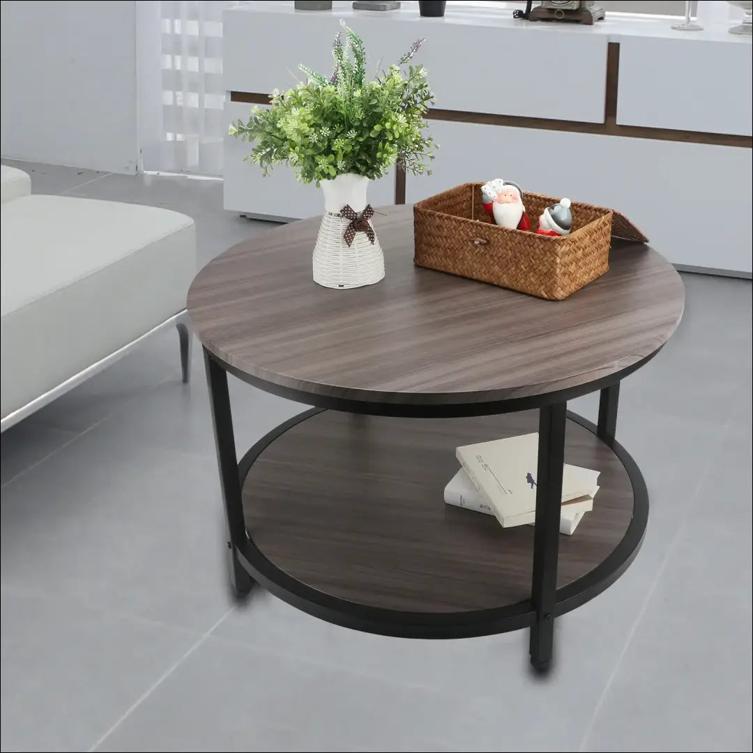 Kavos staliukas SI1967 - €63 Save 50% 50-100, __label:Pristatymas 1-2 d.d., color-juoda, color-ruda, kavos-staliukai