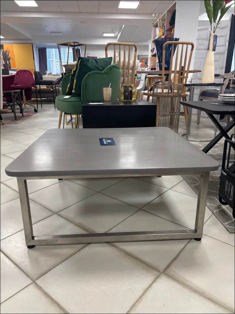 Kavos staliukas SI2010 - €90 Save 50% 50-100, __label:Pristatymas 1-2 d.d., color-pilka, color-sidabrine,