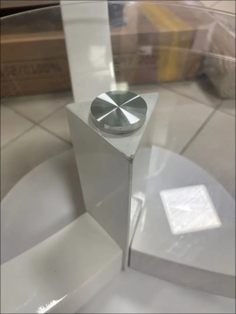 Kavos staliukas SI2020 - €66 Save 60% 50-100, __label:Pristatymas 1-2 d.d., color-balta, material-mdf, material-stiklas