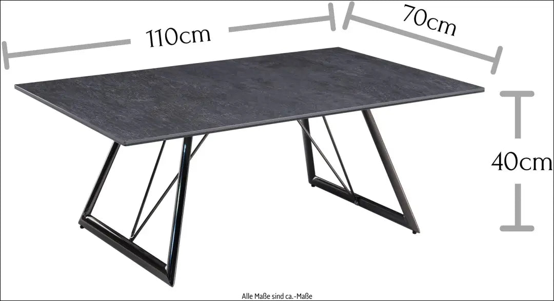 Kavos staliukas SI2039 - €135 Save 50% 100-200, __label:Pristatymas 1-2 d.d., color-juoda, color-pilka, kavos-staliukai