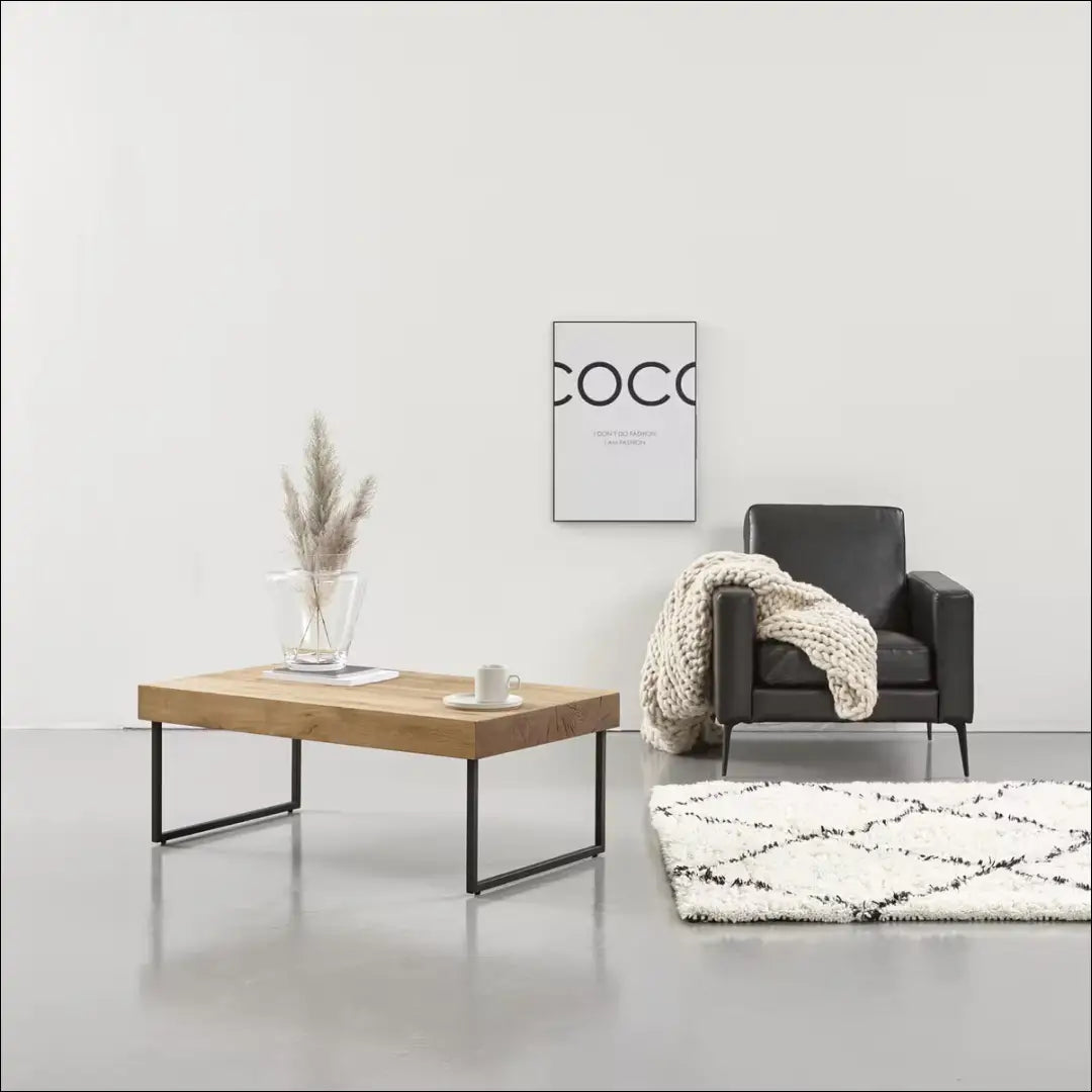 Kavos staliukas SI2145 - €105 Save 50% 100-200, __label:Pristatymas 1-2 d.d., color-juoda, color-ruda, kavos-staliukai