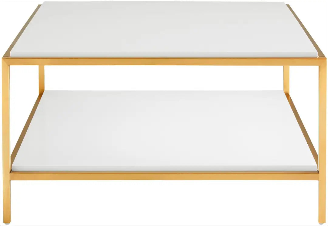 Kavos staliukas SI2275 - €110 Save 50% 100-200, __label:Pristatymas 1-2 d.d., color-auksine, color-balta,