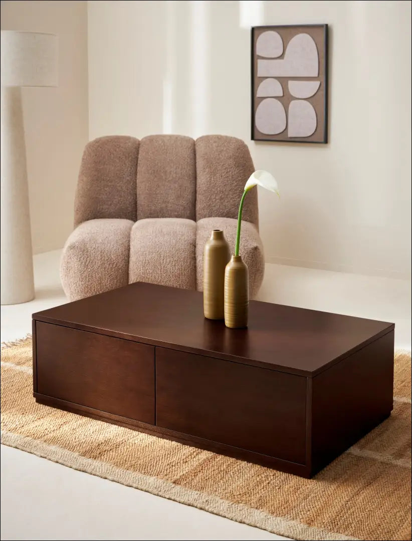 Kavos staliukas SI2287 - €220 Save 50% __label:Pristatymas 1-2 d.d., color-ruda, kavos-staliukai, material-mdf,