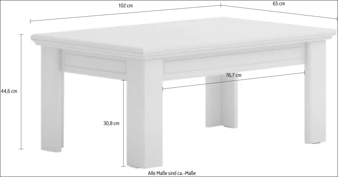 Kavos staliukas SI2340 - €130 Save 60% 100-200, __label:Pristatymas 1-2 d.d., color-balta, material-mdf, pazeistas €100