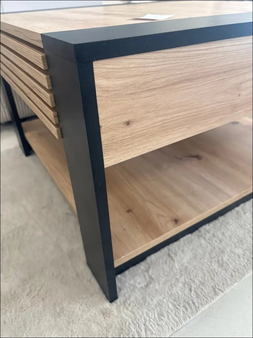 Kavos staliukas SI2353 - €99 Save 55% 50-100, __label:Pristatymas 1-2 d.d., color-juoda, color-ruda, material-mdf