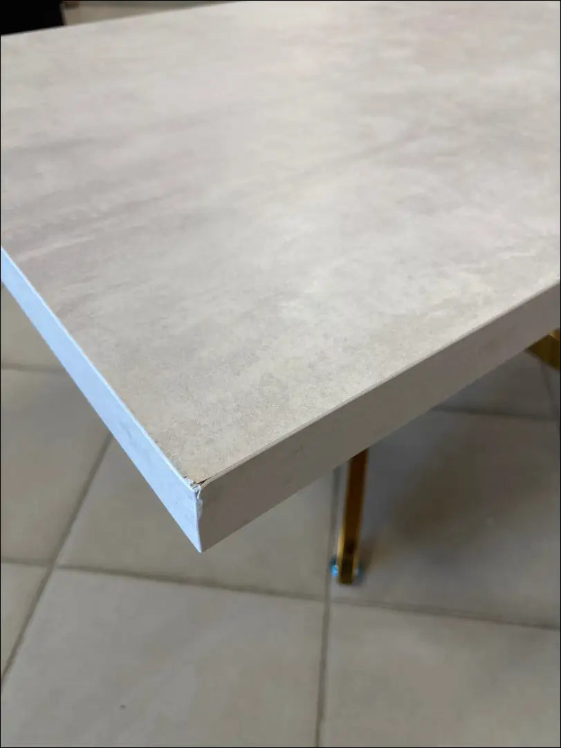 Kavos staliukas SI2410 - €40 Save 65% 25-50, __label:Pristatymas 1-2 d.d., color-auksine, color-pilka, material-mediena