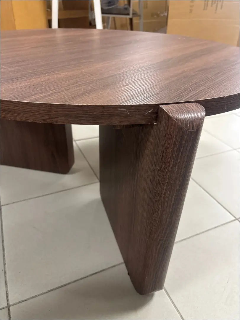 Kavos staliukas SI2438 - €40 Save 70% 25-50, __label:Pristatymas 1-2 d.d., color-ruda, material-mdf, pazeistas Grožio
