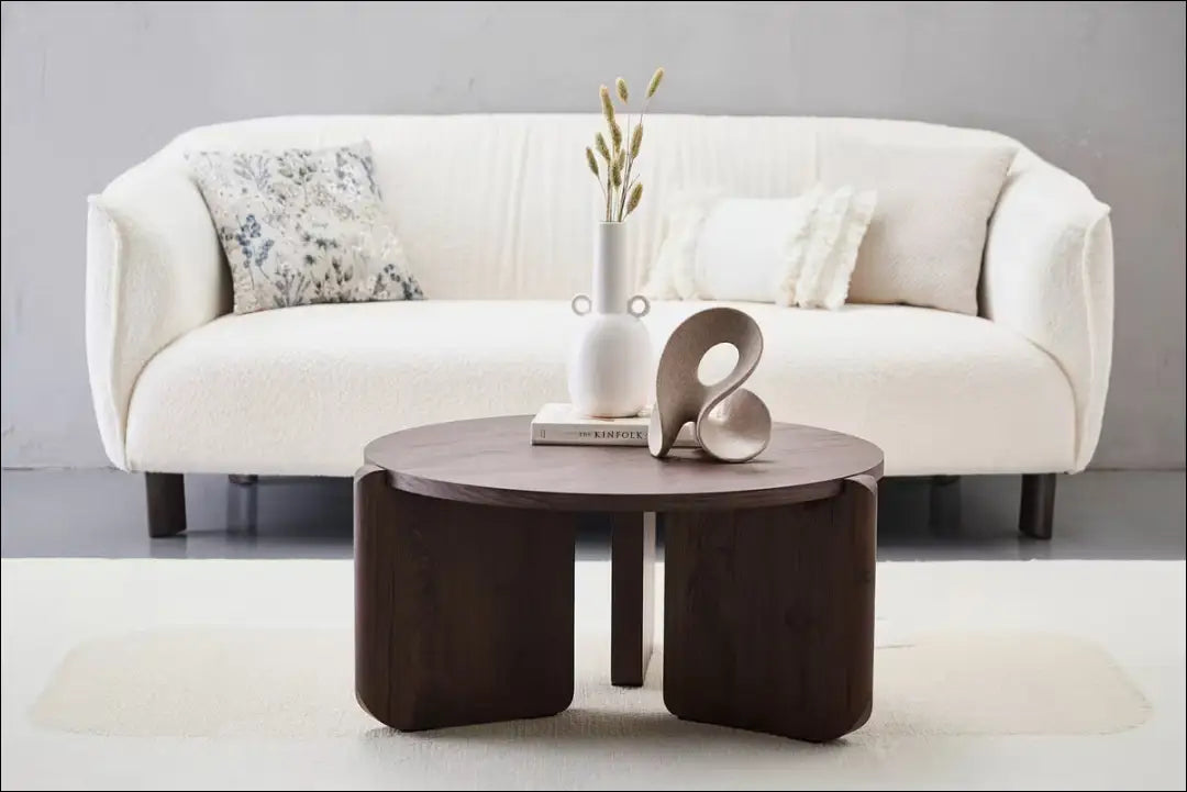 Kavos staliukas SI2438 - €40 Save 70% 25-50, __label:Pristatymas 1-2 d.d., color-ruda, material-mdf, pazeistas Grožio
