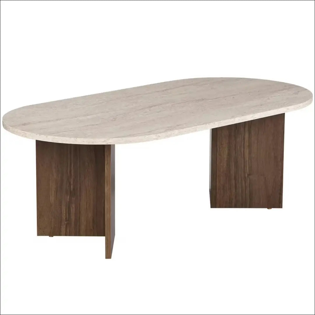Kavos staliukas SI2466 - €50 Save 70% 50-100, __label:Pristatymas 1-2 d.d., color-ruda, color-smelio, material-mediena