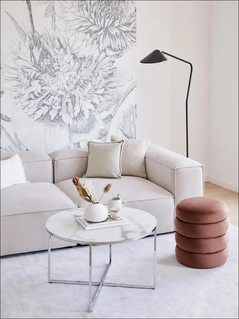 Kavos staliukas SI800 - €57 Save 70% 50-100, __label:Pristatymas 1-2 d.d., color-balta, color-sidabrine,