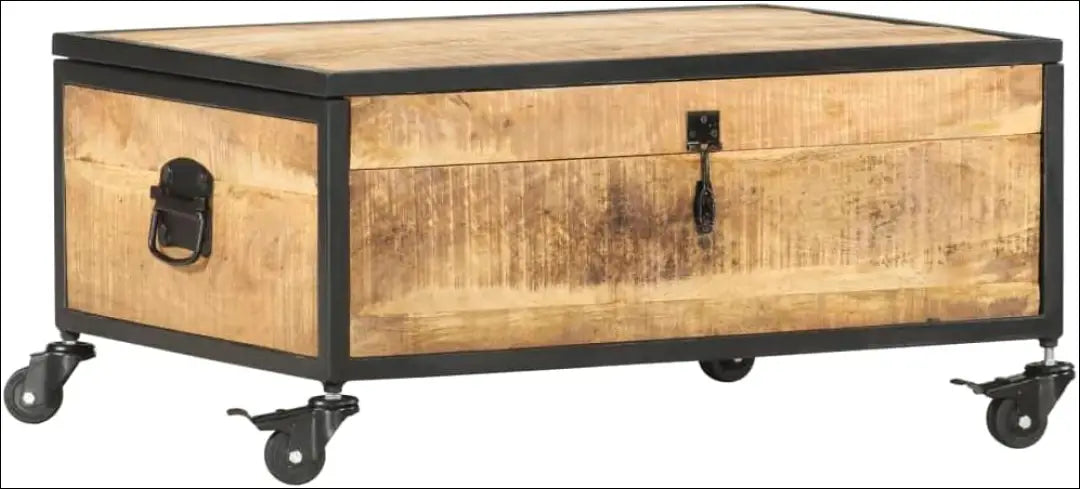 Kavos staliukas - skrynia SI1929 - €144 Save 50% 100-200, __label:Pristatymas 1-2 d.d., color-juoda, color-ruda,