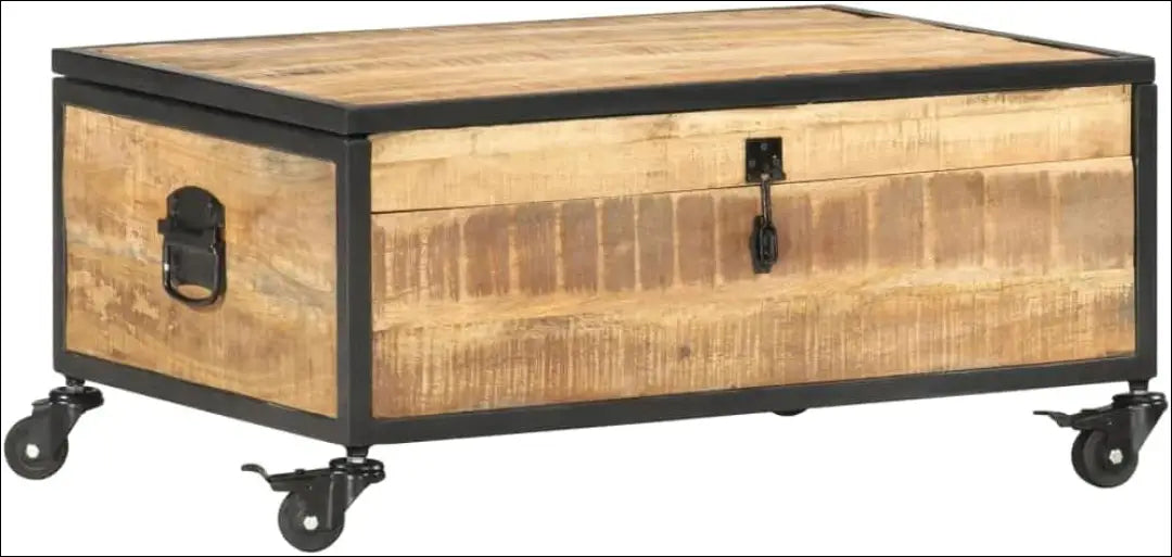 Kavos staliukas - skrynia SI1929 - €144 Save 50% 100-200, __label:Pristatymas 1-2 d.d., color-juoda, color-ruda,