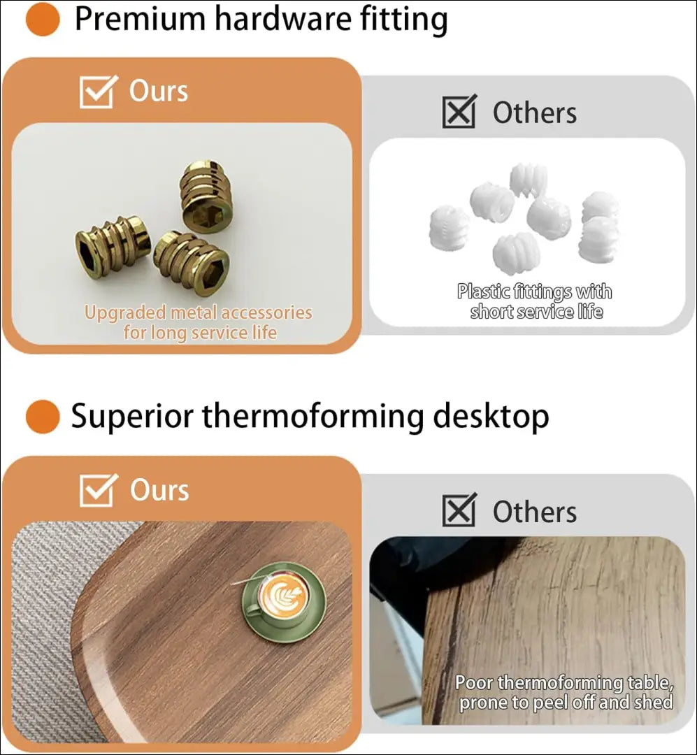 Kavos staliukų komplektas (2vnt) SI1935 - €124 Save 50% 100-200, __label:Pristatymas 1-2 d.d., color-juoda, color-ruda,