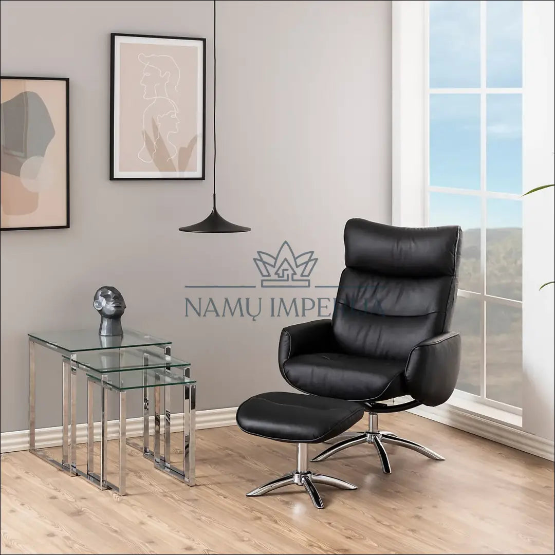 Kavos staliukų komplektas (3vnt) SI1903 - €134 Save 50% 100-200, __label:Pristatymas 1-2 d.d., color-sidabrine,