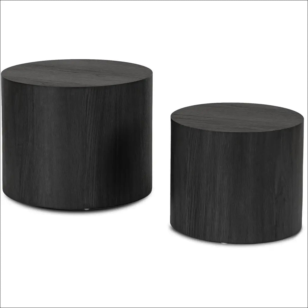 Kavos staliukų rinkinys iš MDF juodos spalvos TE285 - €130 Save 15% 100-200, __label:Pristatymas 5-14 d.d., elite,