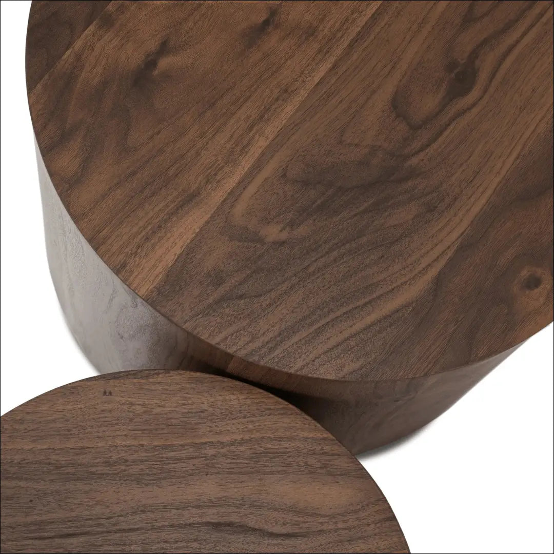 Kavos staliukų rinkinys iš MDF riešuto spalvos TE738 - €126 Save 15% 100-200, __label:Pristatymas 5-14 d.d., elite,