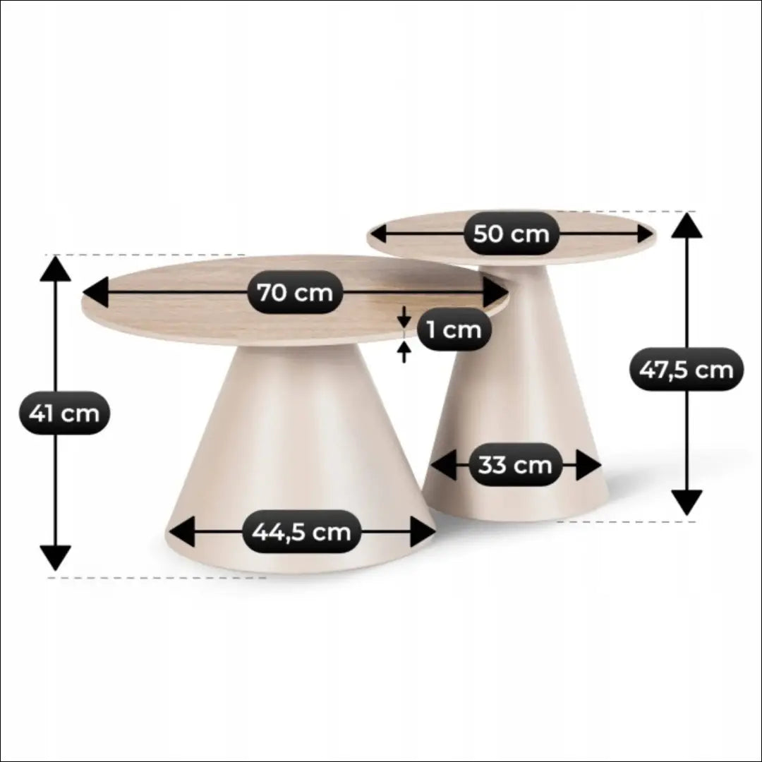 Kavos staliukų rinkinys iš MDF TE1246 - €154 Save 15% 100-200, __label:Pristatymas 5-14 d.d., elite, uzsakomi, uzsakomi