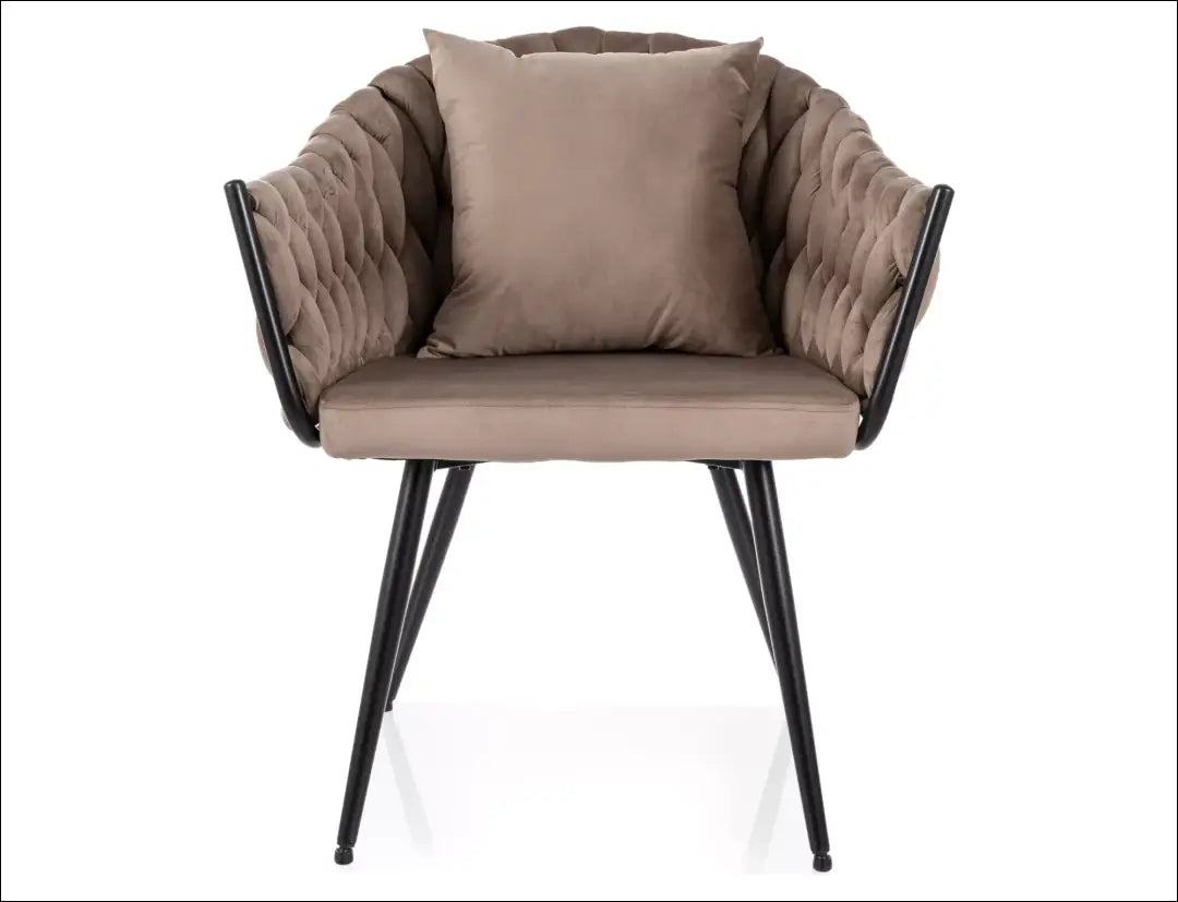 Kėdė AL018 - 100-200, __label:Pristatymas 5-14 d.d., color-kremas, color-pilka, color-ruda €100 to €200 Armchairs