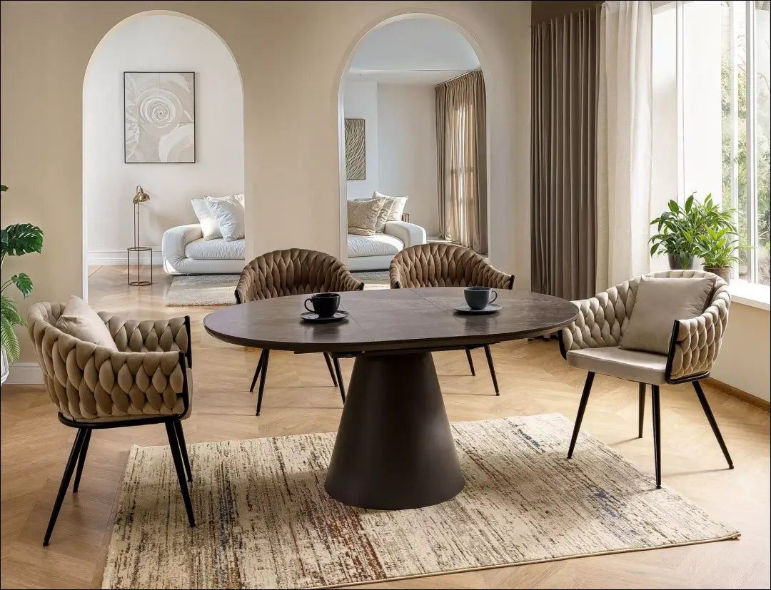 Kėdė AL018 - 100-200, __label:Pristatymas 5-14 d.d., color-kremas, color-pilka, color-ruda €100 to €200 Armchairs