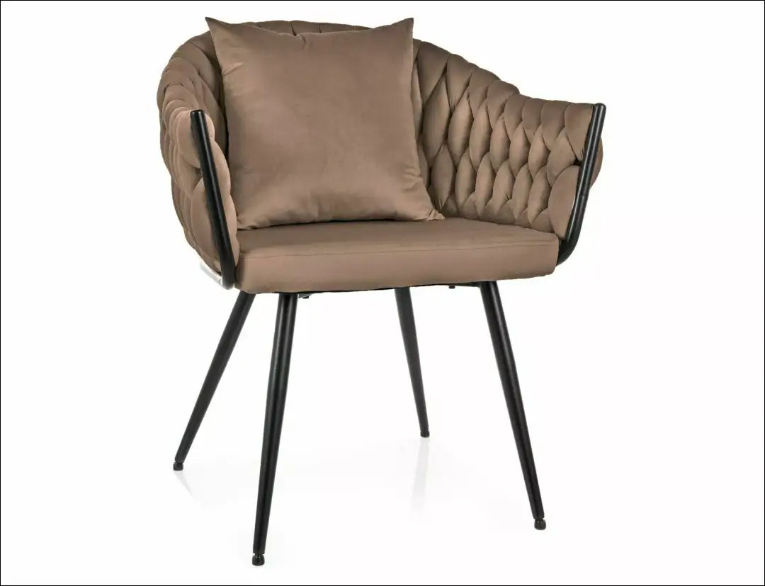 Kėdė AL018 - €164 Save 20% 100-200, __label:Pristatymas 5-14 d.d., color-kremas, color-pilka, color-ruda Ruda €100